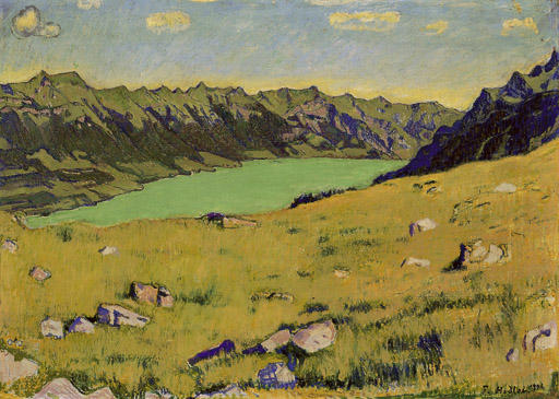 Lake Brienz From Breitlauenen — Ferdinand Hodler