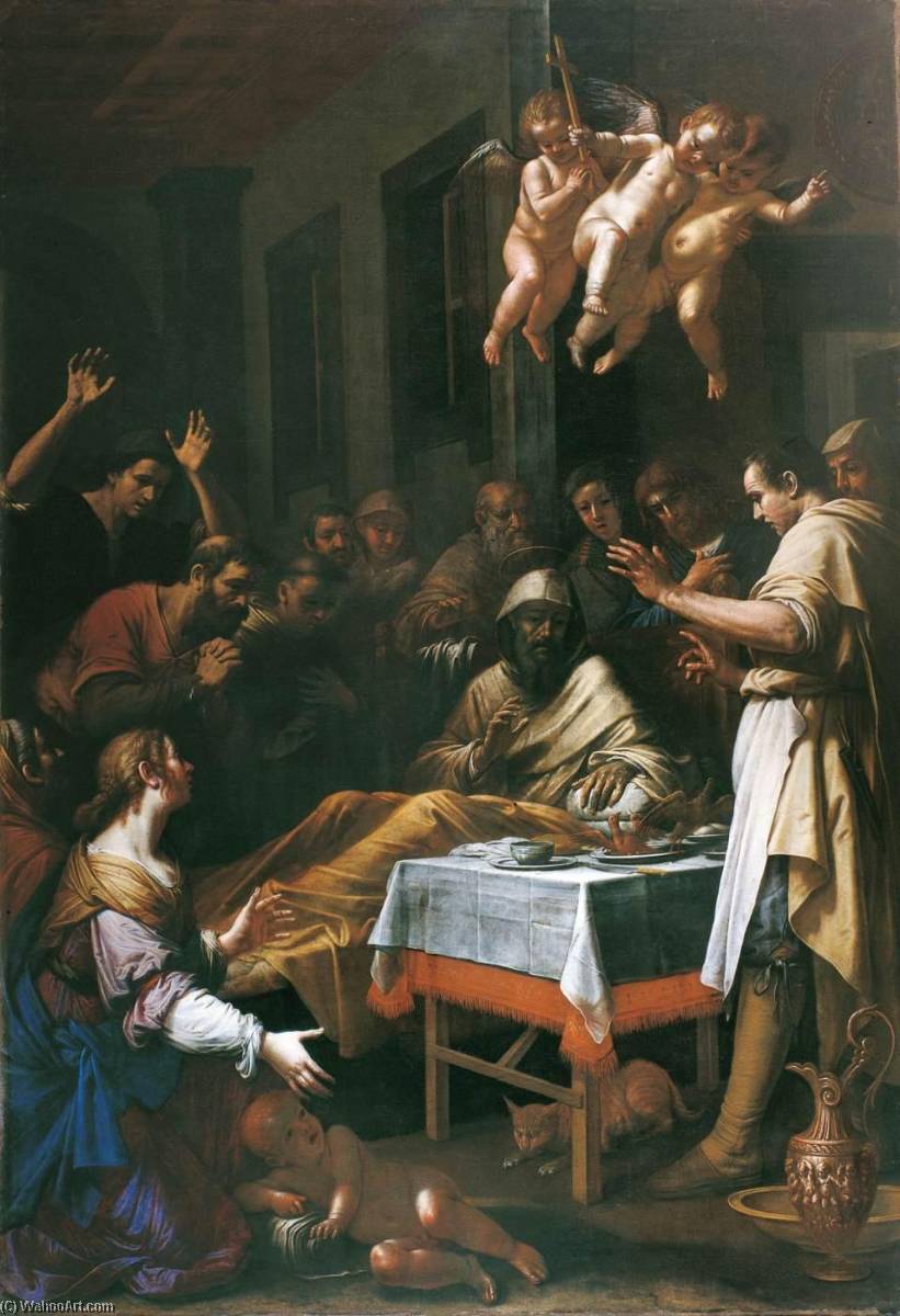 St Nicholas Of Tolentino Resuscitates The Birds — Mario Balassi