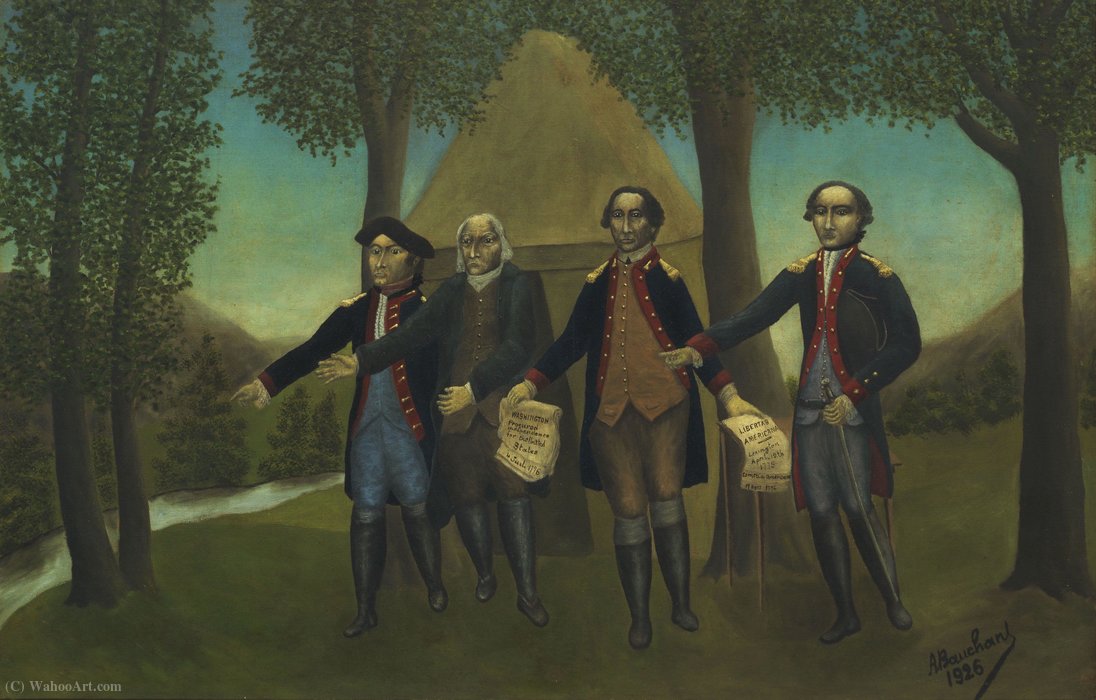 The Proclamation Of American Independence — André Bauchant