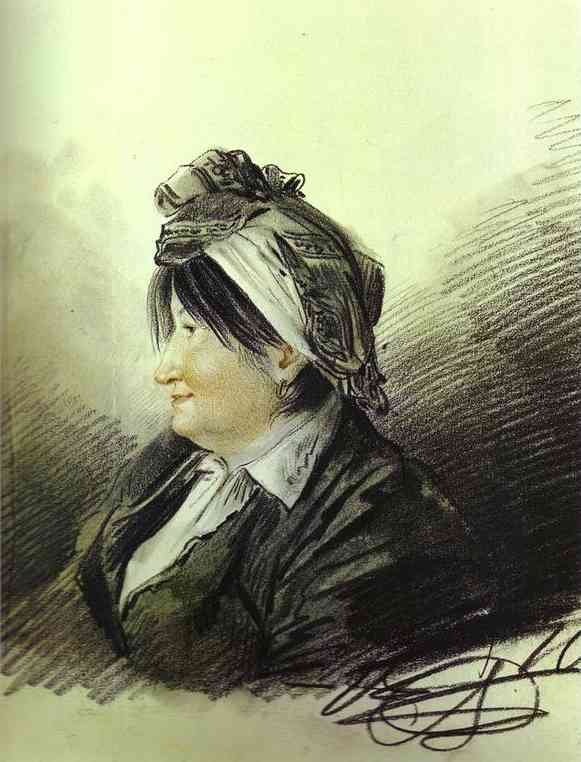 Portrait Of A. M. Lanskaya — Alexander Orlowski