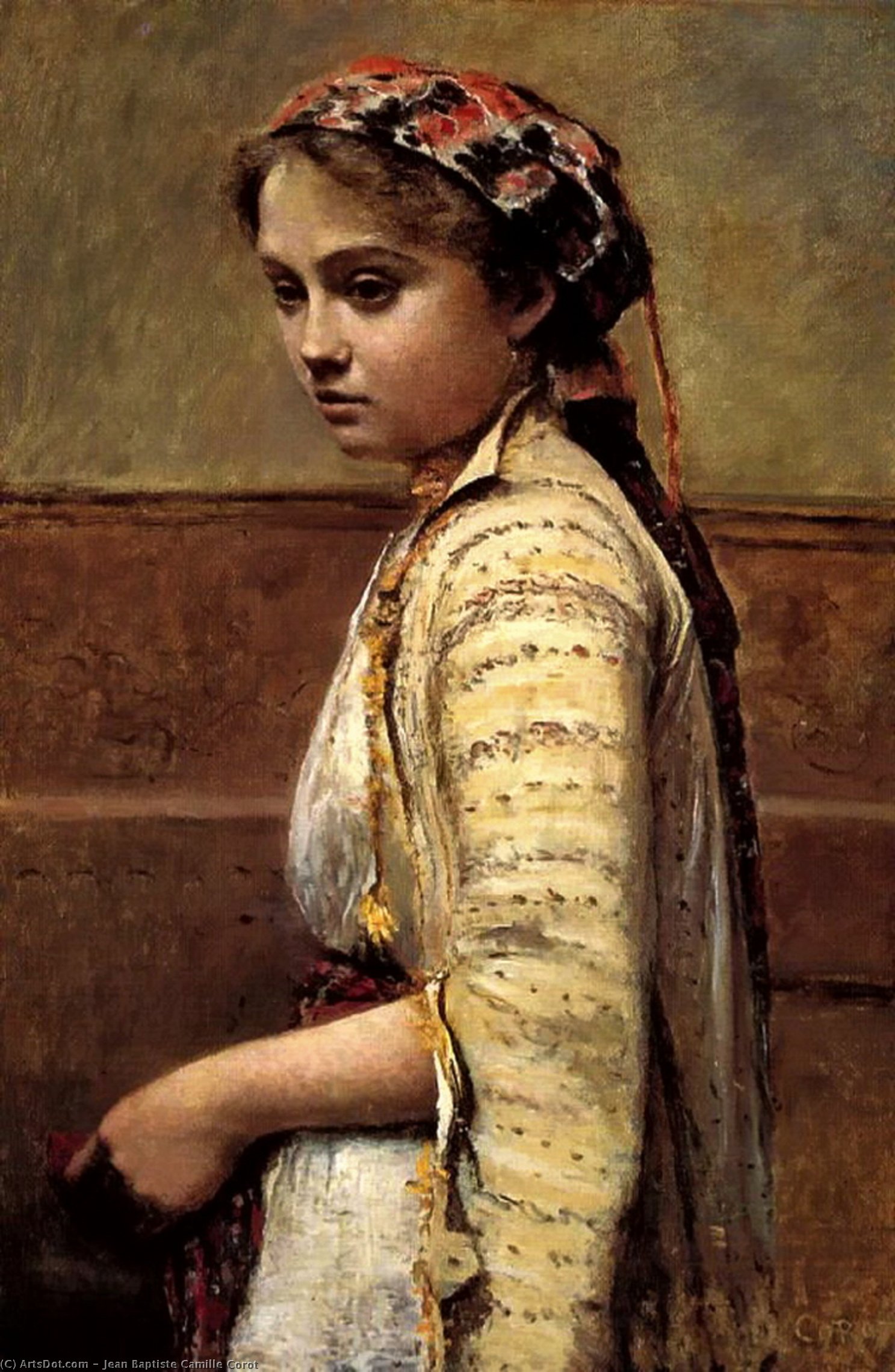The Greek Girl — Žan-batist Kamil Korote