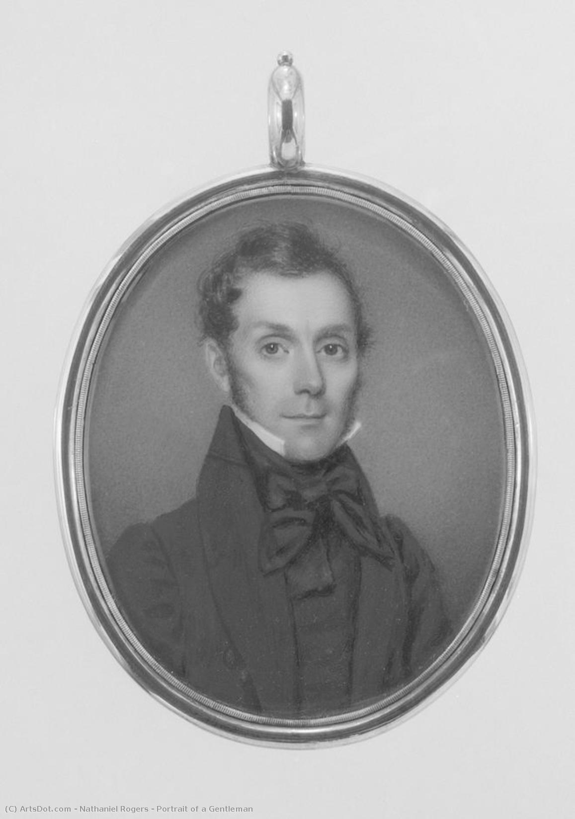 Portrait Of A Gentleman — Nathaniel Rogers