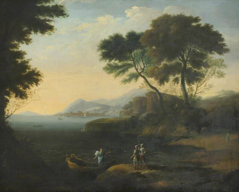 Embarkation Of Carlo And Ubaldo In Pursuit Of Rinaldo — Claude Lorrain (claude Gellée)
