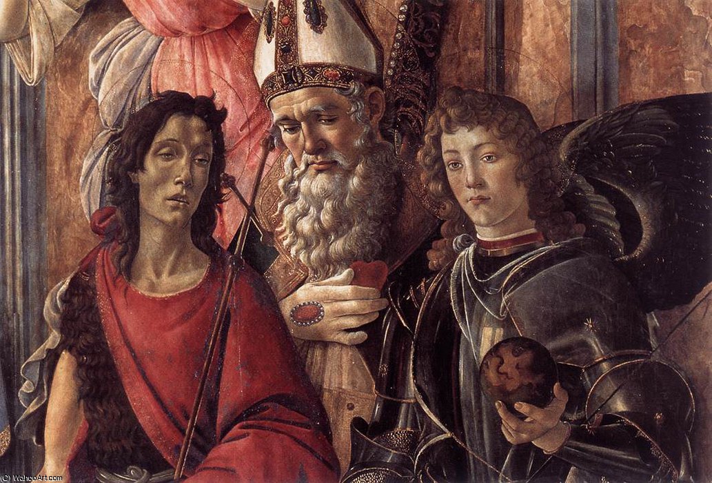 San Barnaba Altarpiece (detail) — Sandro Botticelli