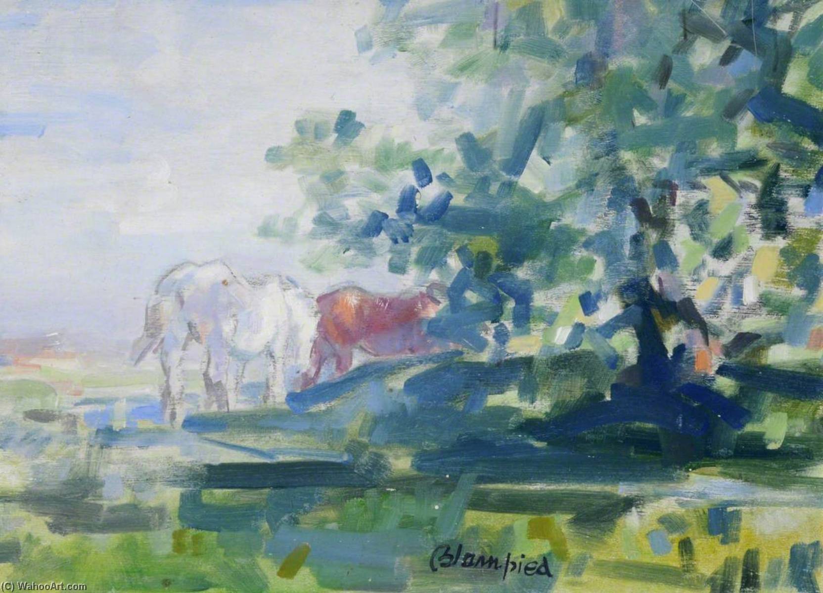 A Day Of Rest — Edmund Blampied