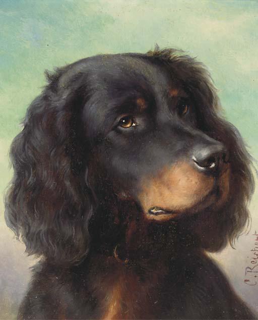 A Gordon Setter — Carl Reichert