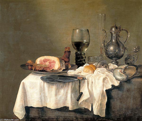 Untitelled. Work Of Willem Claesz. Heda — Willem Claesz Heda