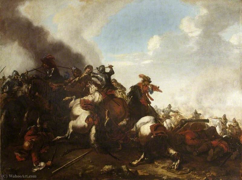 A Battle Scene — ジャック・クールトワ