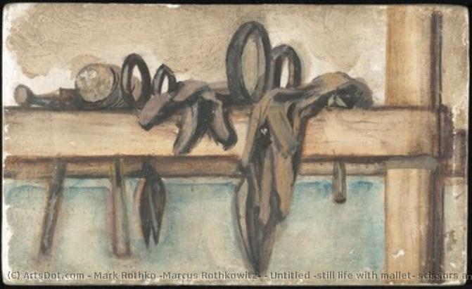 Untitled (still Life With Mallet, Scissors And Two Gloves) — Mark Rothko