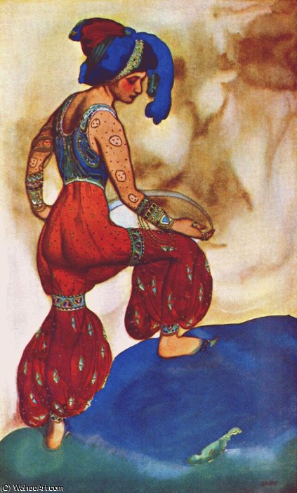 Scheherazade La Sultane Bleue — レオン・バクスト