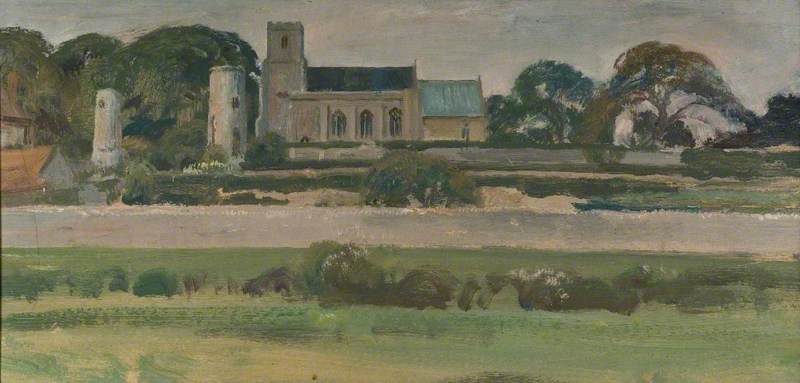 Stiffkey Church, Norfolk — Sir Alfred James Munnings