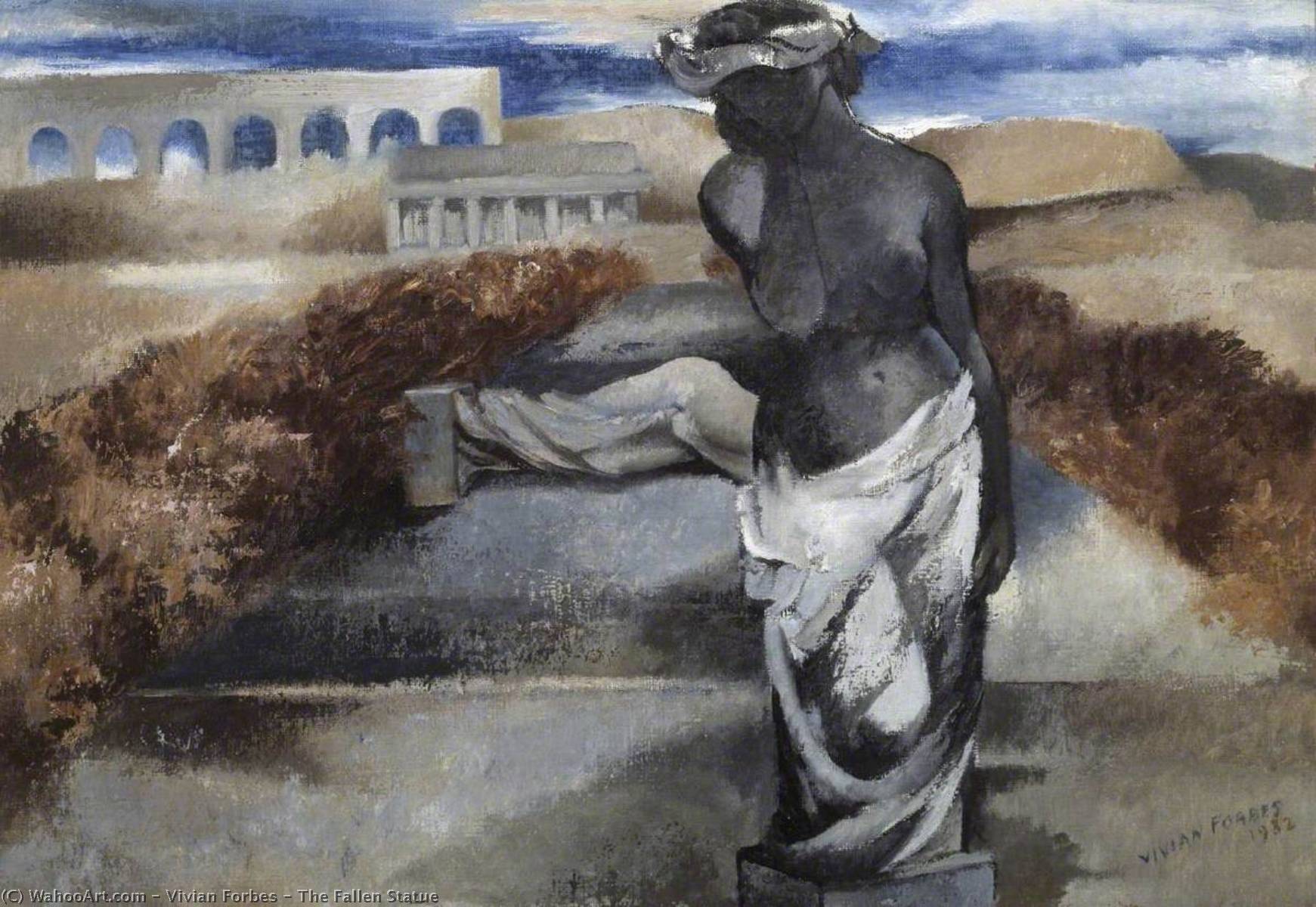 The Fallen Statue — Vivian Forbes