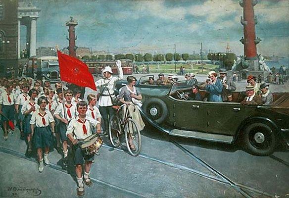 Foreigners In Leningrad — Ivan Vladimirov