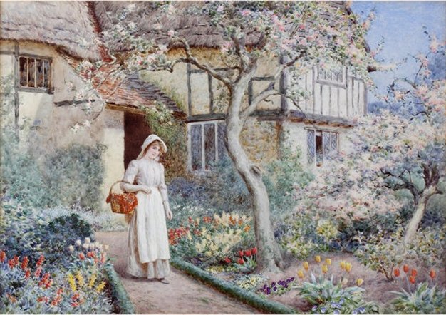 Strolling In The Garden — Joseph Kirkpatrick