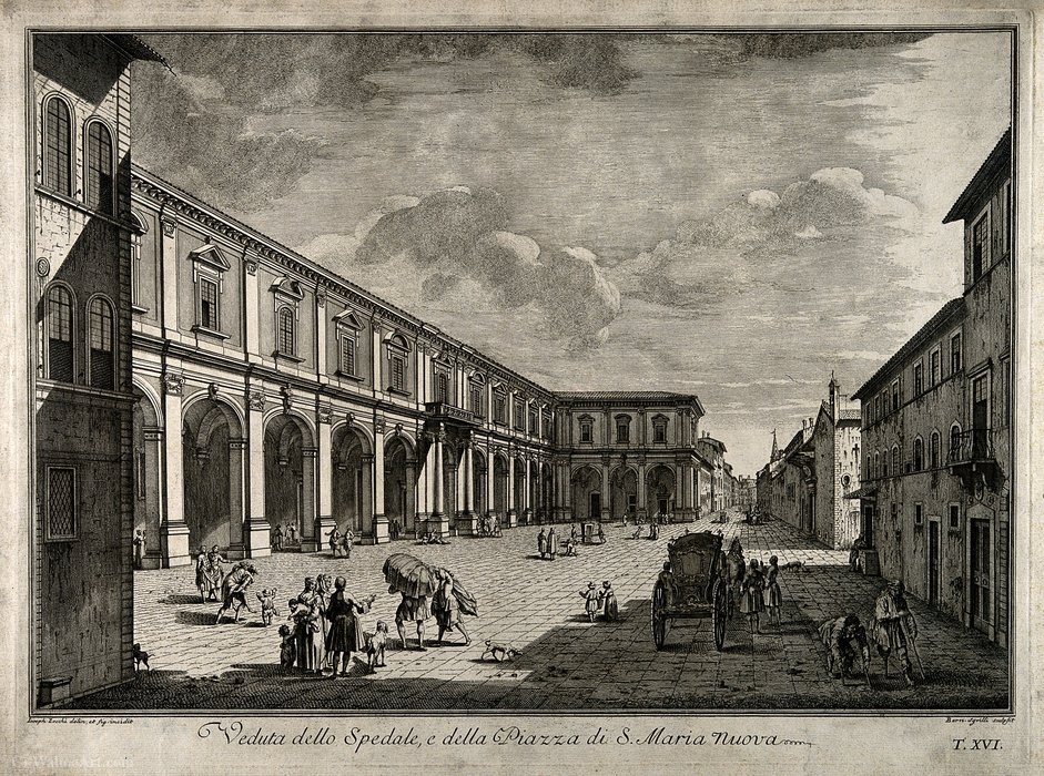 Hospital Of Santa Maria Nuova — Giuseppe Zocchi