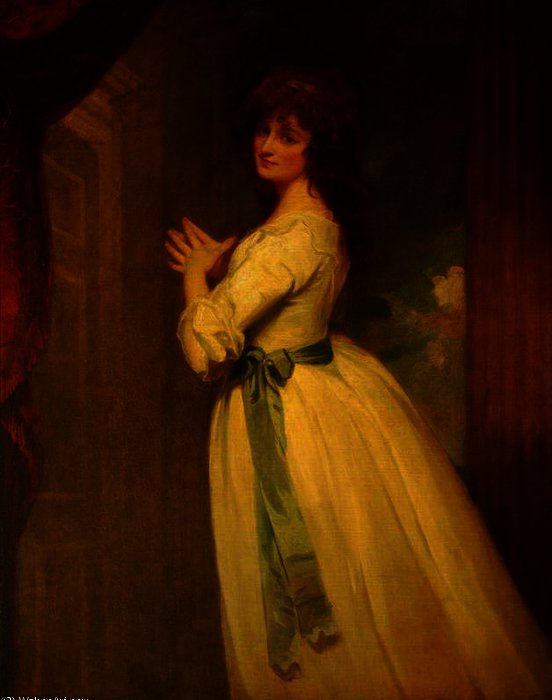 Dorothea Bland, 'mrs Jordan', As 'peggy' In 'the Country Girl' — George Romney