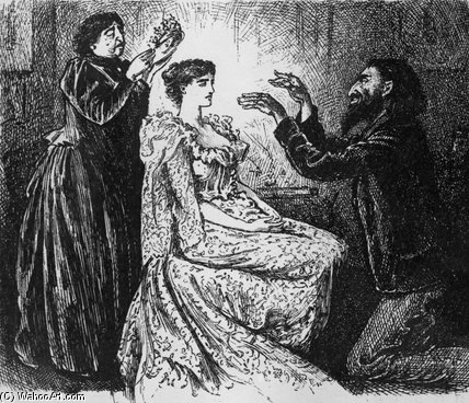 Hypnotism Of Trilby By Svengali — George Louis Palmella Busson Du Maurier