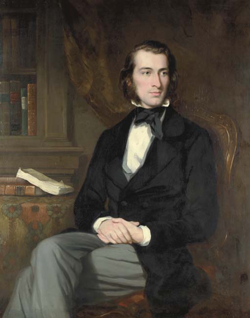 Portrait Of Matthew Piers Boulton — Sir Francis Grant