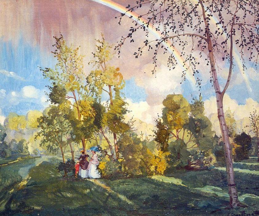 Landscape With A Rainbow — Konstantin Andreevic Somov