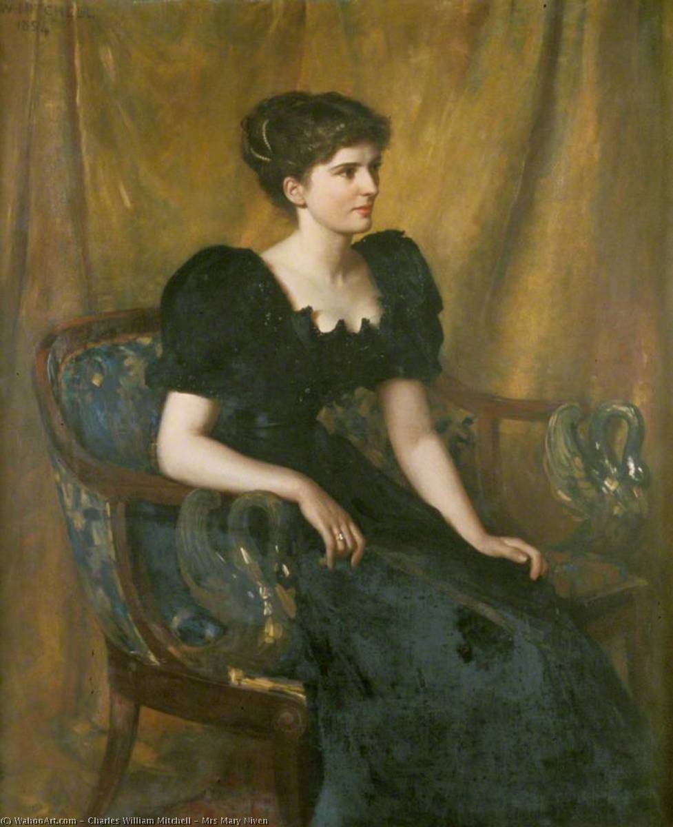 Mrs Mary Niven — Charles William Mitchell