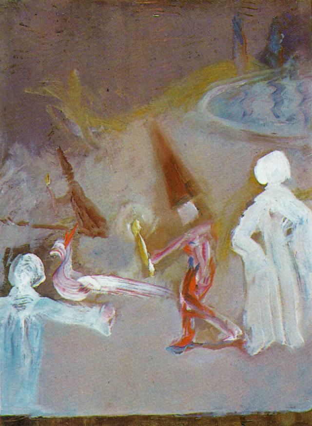 Figuras (escena Después De Goya) — Salvador Dalí