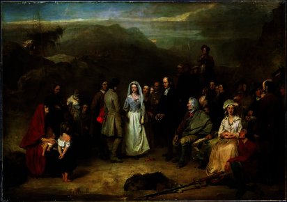 Lora Macdonald's Introduction To Prince Charlie — Alexander Johnston