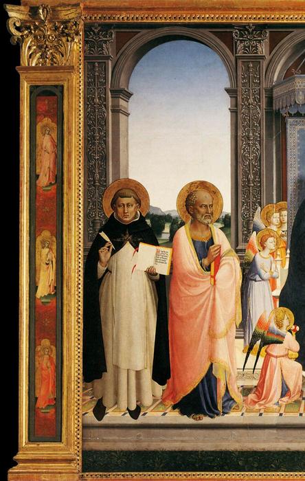 Altar Der Heiligen Domenico (detail) — Fra Angelico