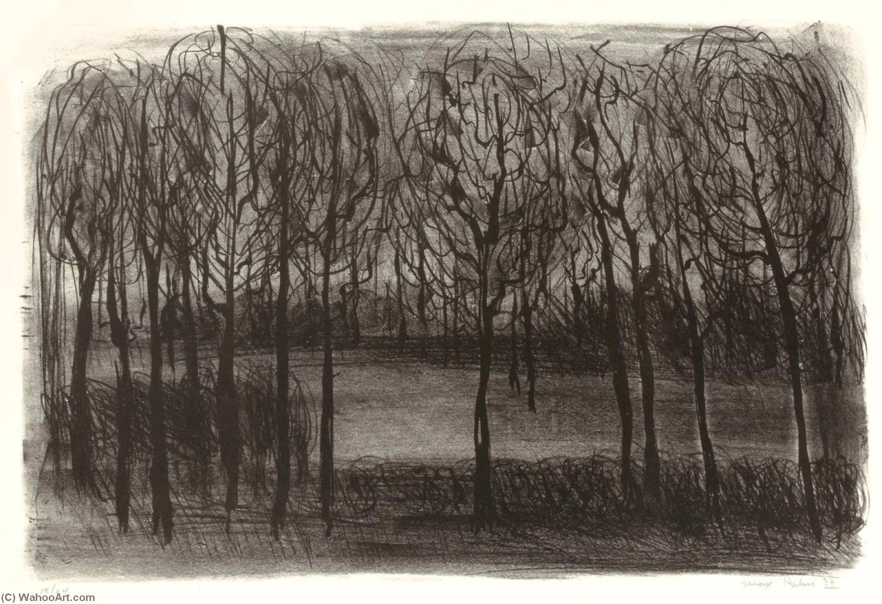 Untitled (landscape) — Max Kahn