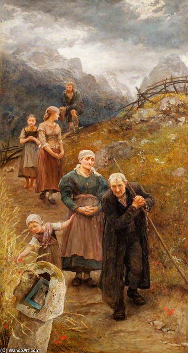 Der Bittgang — Sir Hubert Von Herkomer