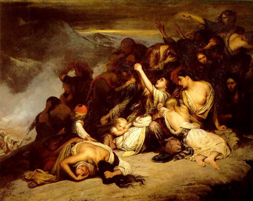 The Souliot Women — Ary Scheffer