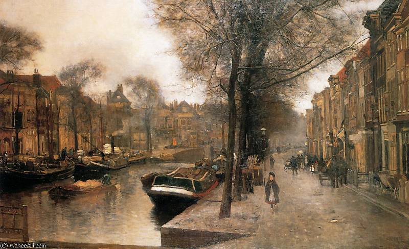 Floris Bierkade In Den Haag Sun — Pieter Florentius Nicolaas Jacobus Arntzenius