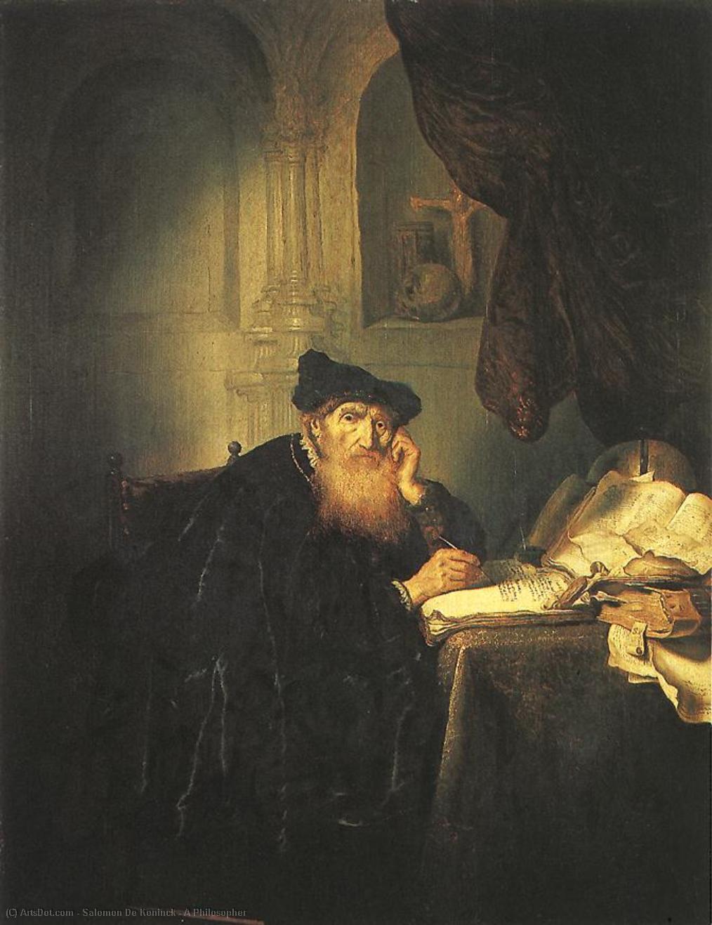 A Philosopher — Саломон Де Конингк