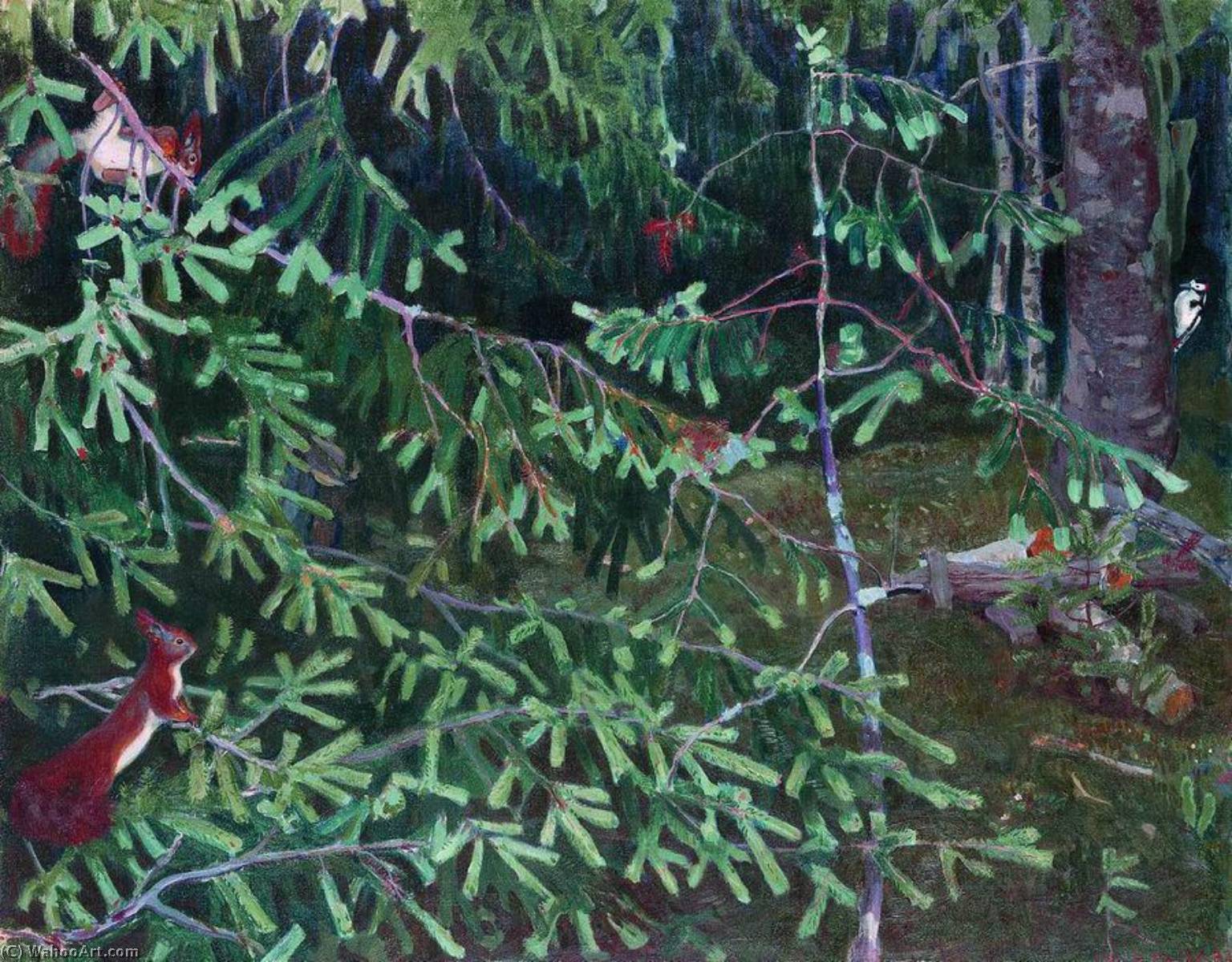 Forest Dwellers — Arkadij Aleksandrovic Rylov