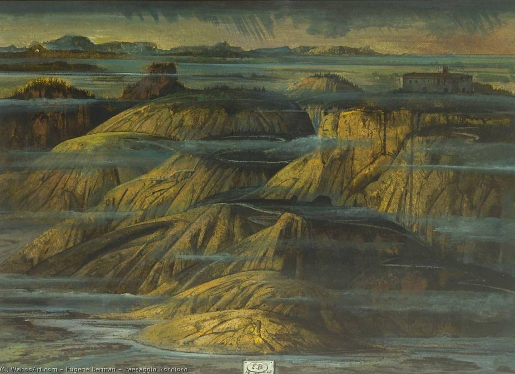 Paesaggio Roccioso — Eugene Berman