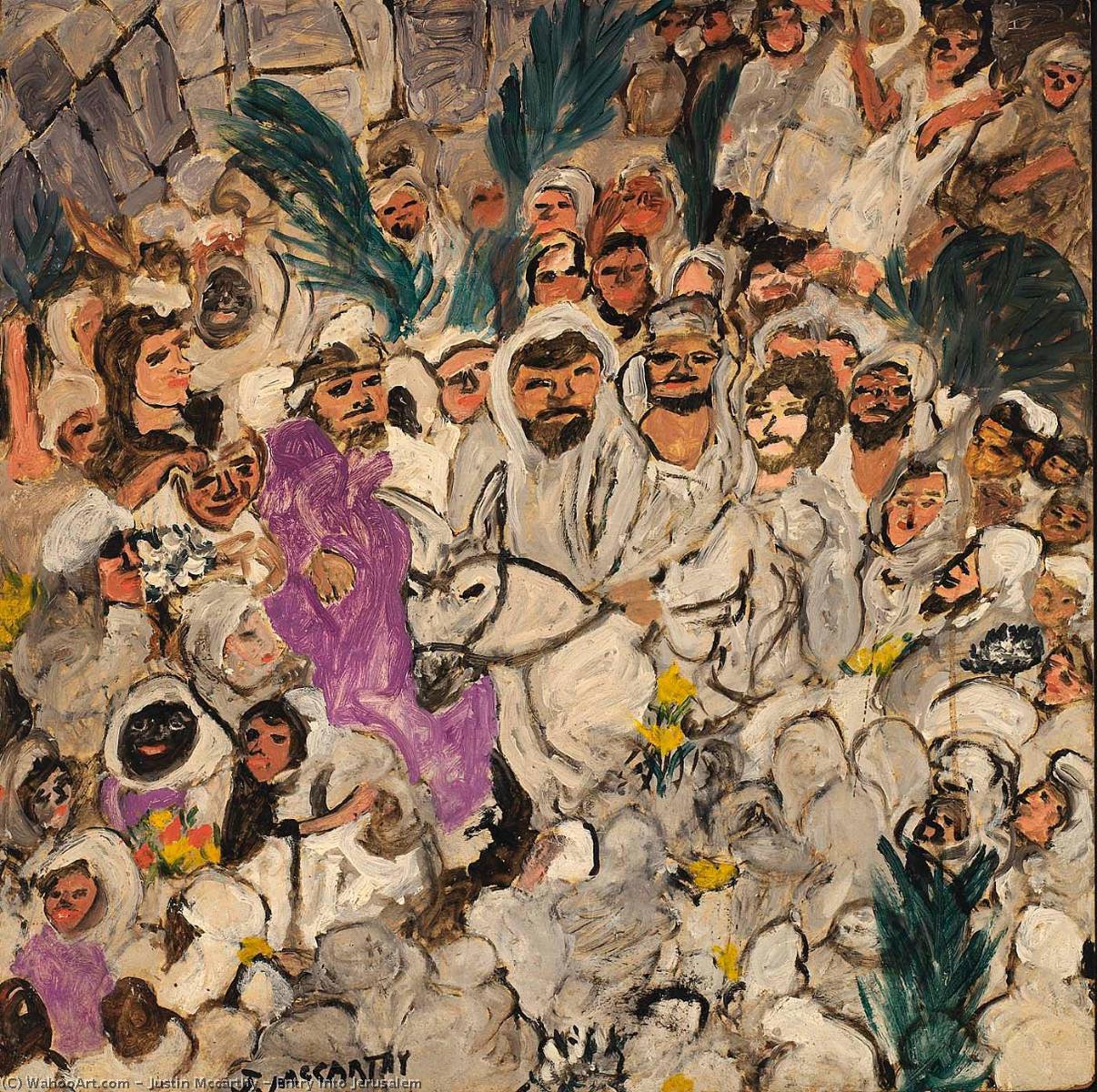 Entry Into Jerusalem — Justin Mccarthy