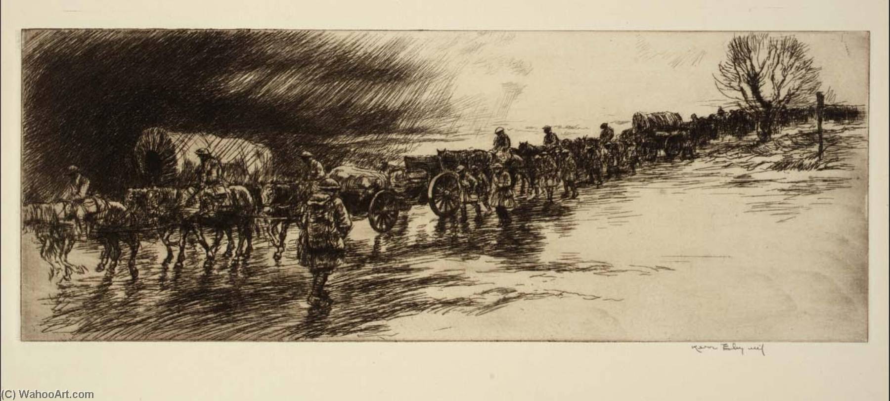 Artillery Train — Kerr Eby
