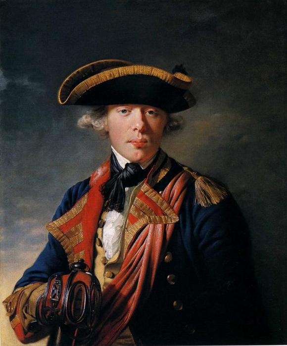 Cornet Sir George Cooke — Джозеф Райт Дерби