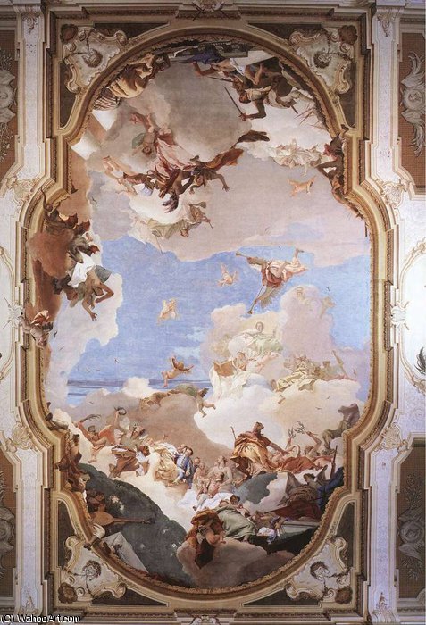 The Apotheosis Of The Pisani Family — Giambattista Tiepolo