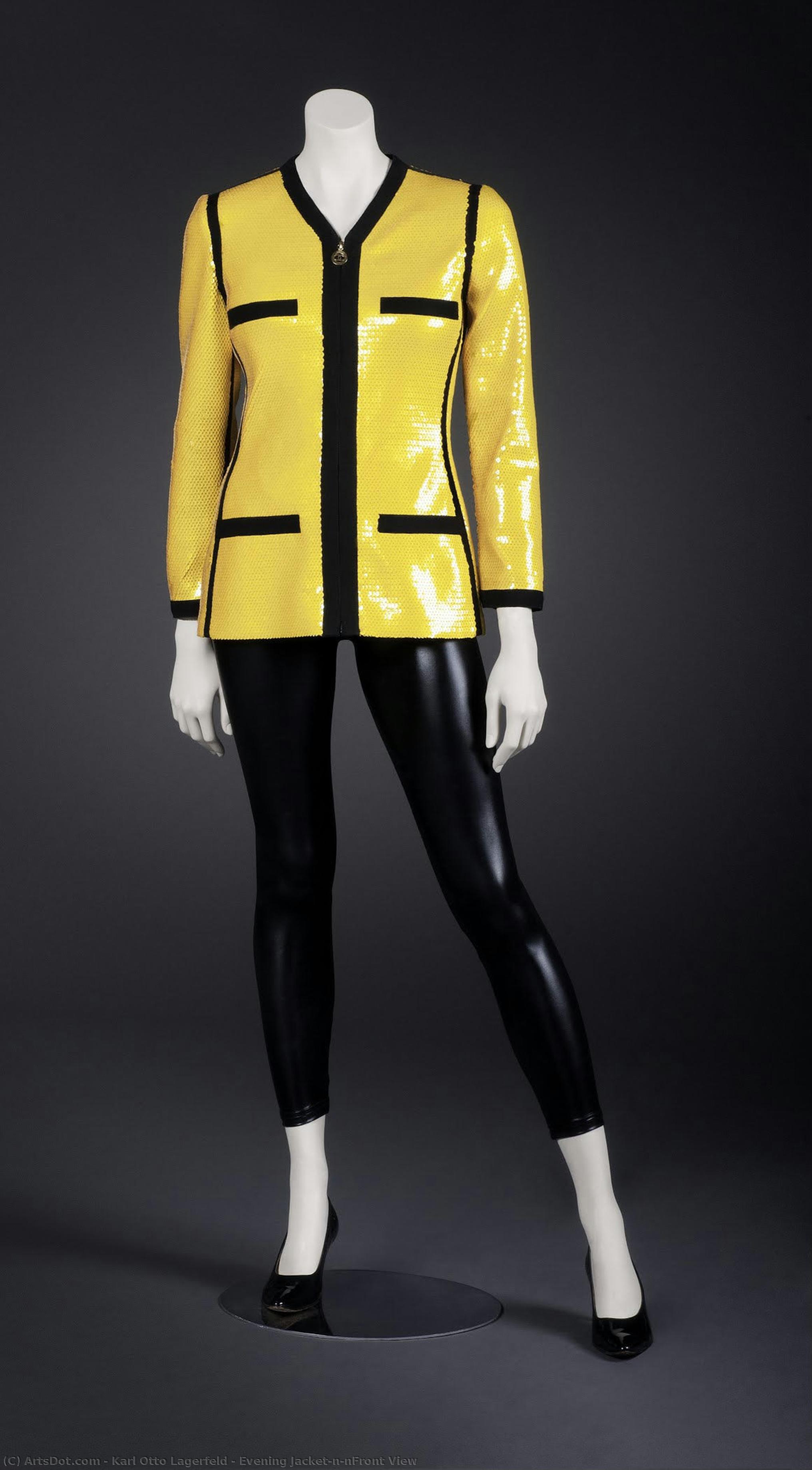 Evening Jacket\n\nfront View — Karl Otom Lagerfeld