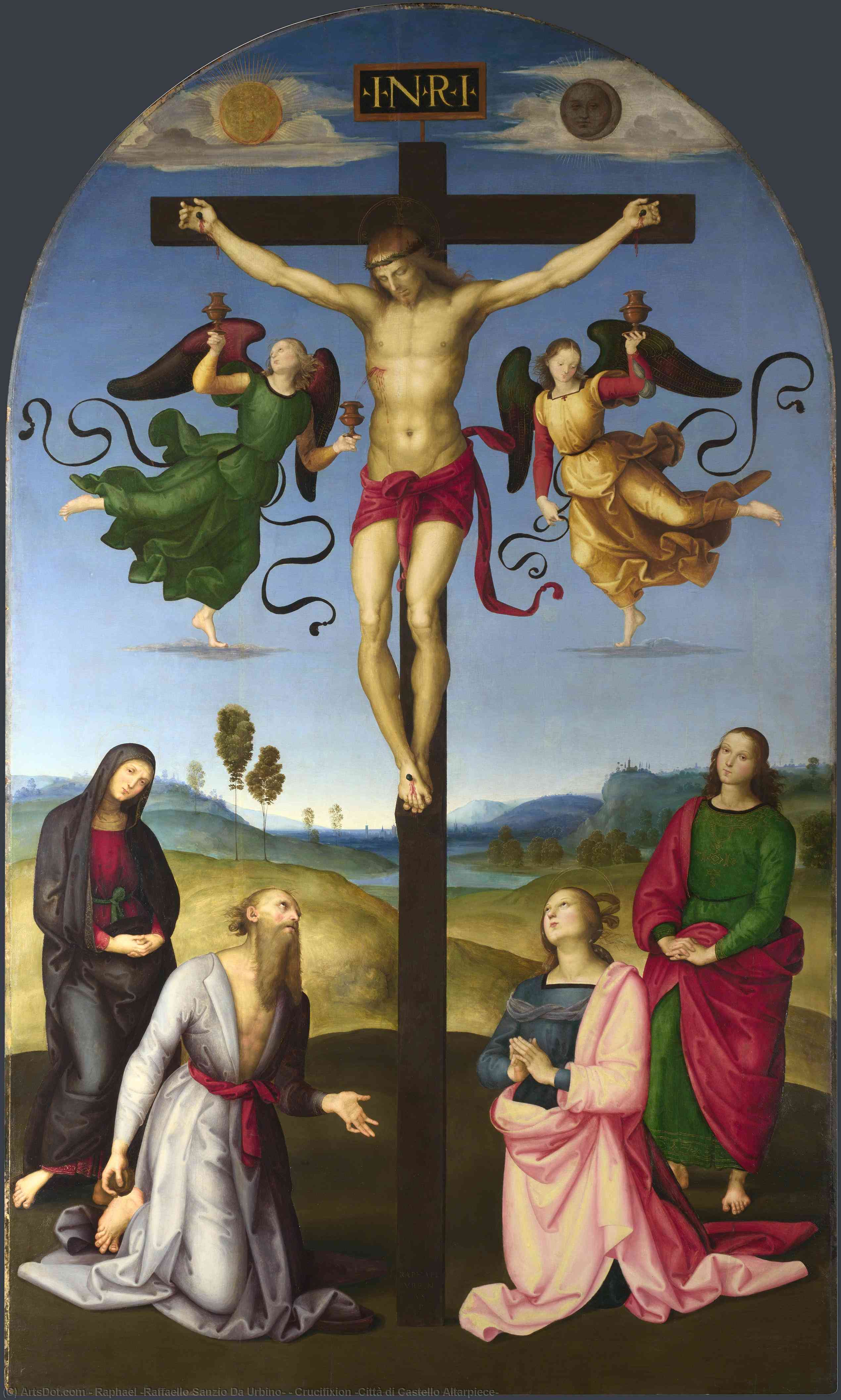 Crucifixion (città Di Castello Altarpiece) — Рафаэль
