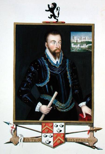 Portrait Of Sir Thomas Wilsford — Sarah Countess Of Essex