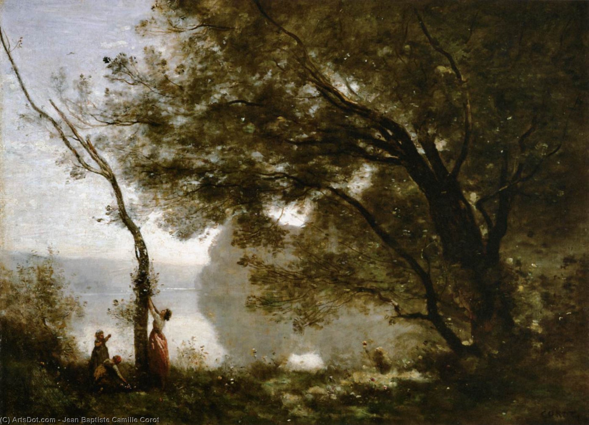 Souvenir Of Mortefontaine — Jean-baptiste-camille Corot