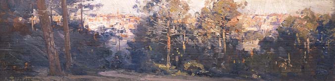 Red Roofs Of Mosman — Ernest Lawson
