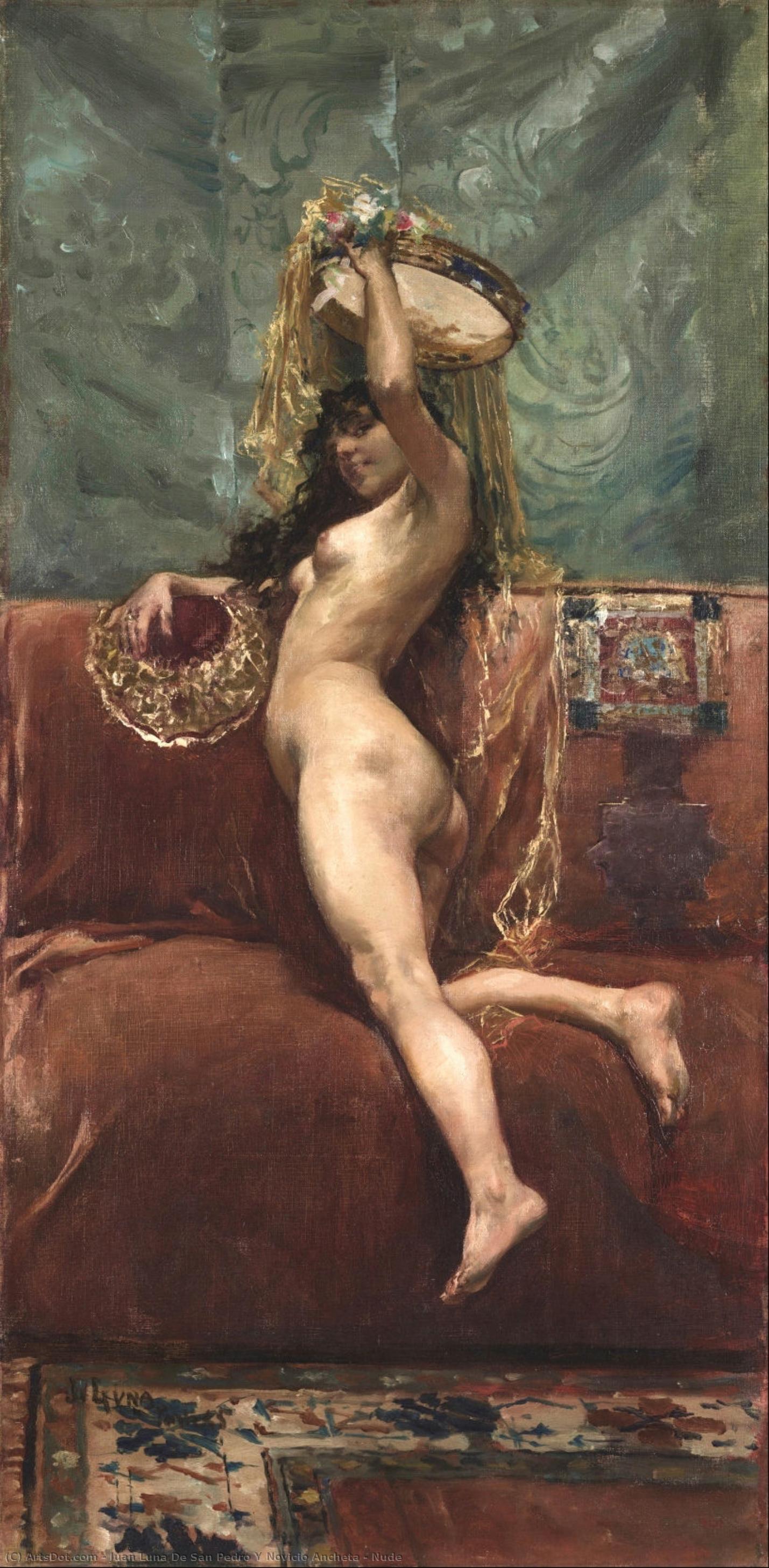 Nude — Juan Luna De San Pedro Y Novicio Ancheta