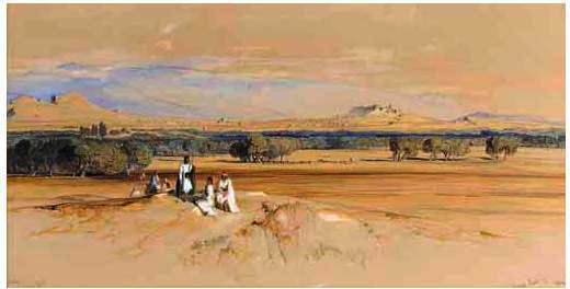 A Distant View Of Athens — Edward Lear