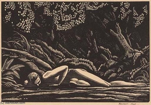 Forest Pool — Rockwell Kent
