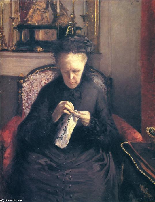 Portrait Of Madame Martial Caillebotte — Gustave Caillebotte