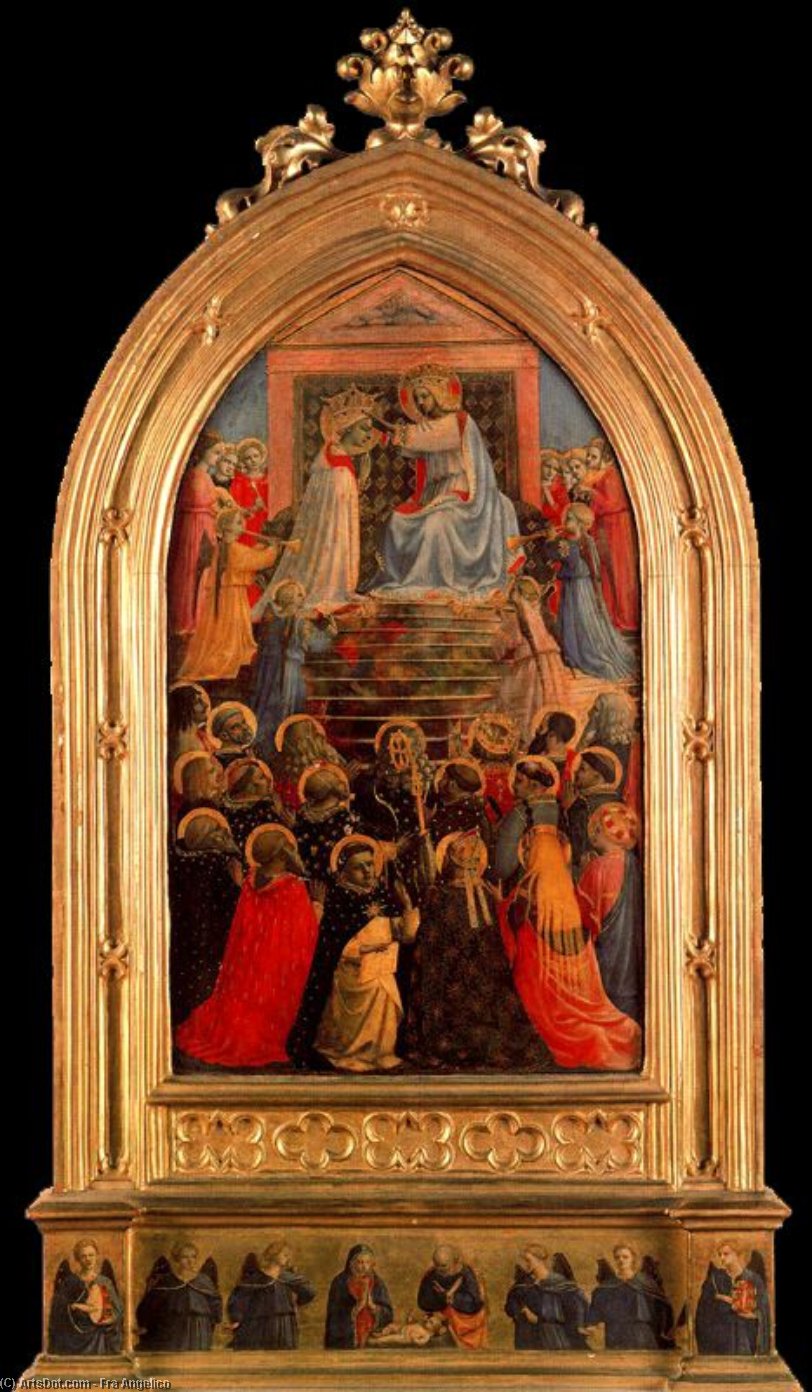 Coronation Of Mary — Фра Анђело