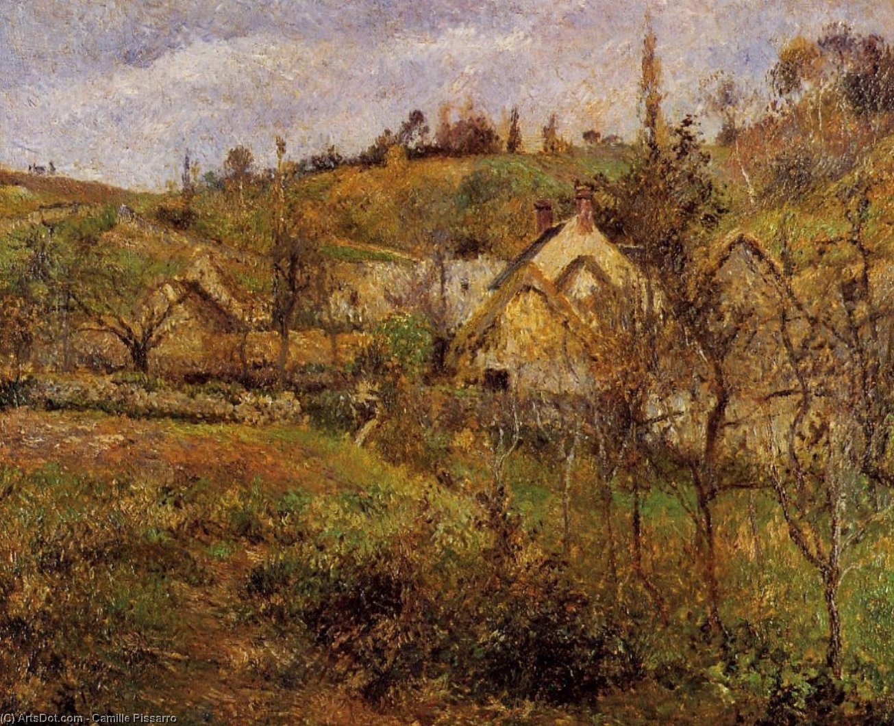 La Valhermeil, Nahe Pontoise — Camille Pissarro