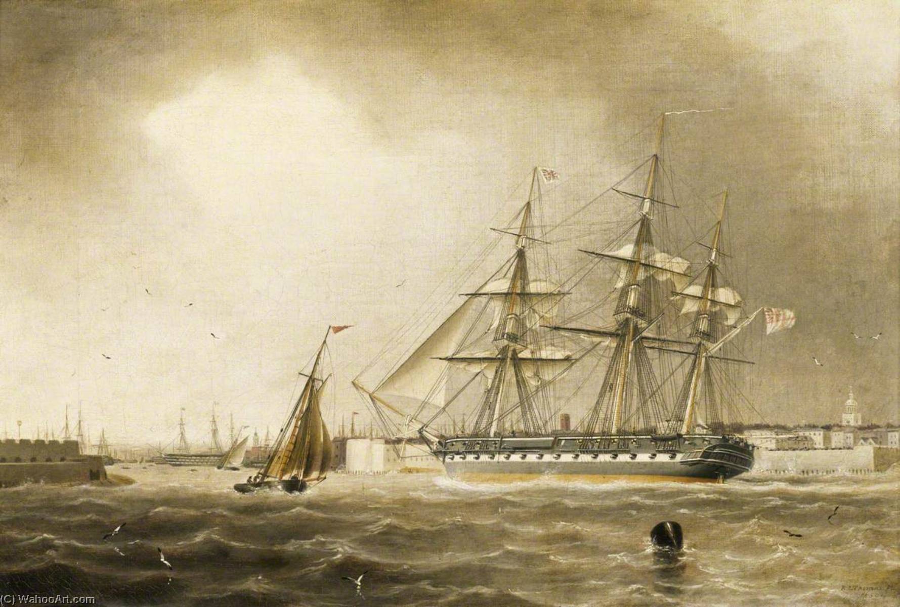 Hms 'raleigh' — Robert Strickland Thomas
